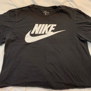 Nike crop shirt